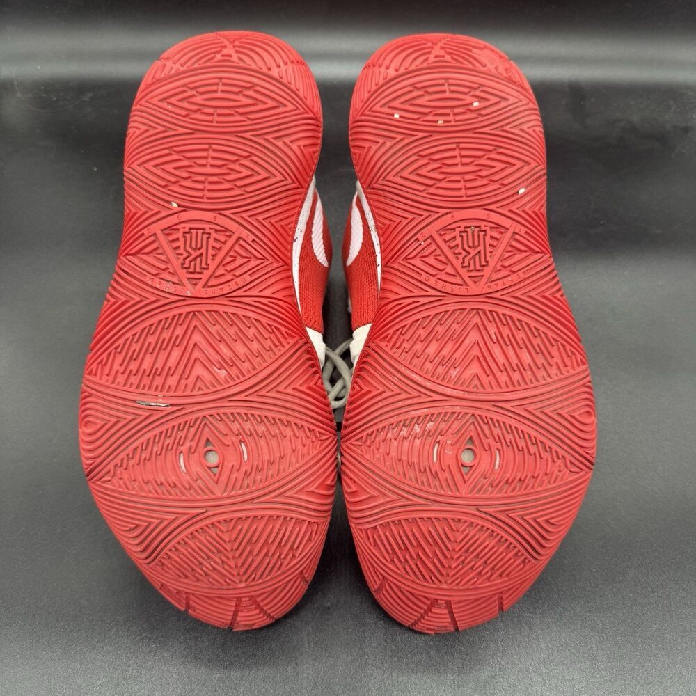 NIKE KYRIE 5 ID CUSTOM RED PINK VDAY COLOR WAY AV7917-991 Rare MENS SIZE 7.5 EUC - Picture 8 of 9
